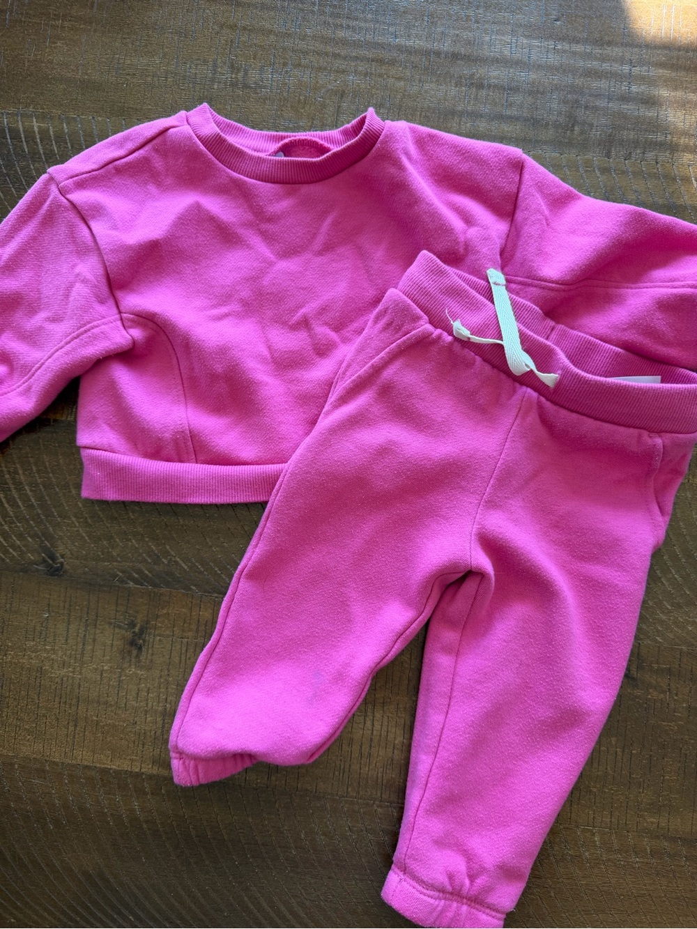 Carter’s Hot Pink Sweatsuit Set Size 12M